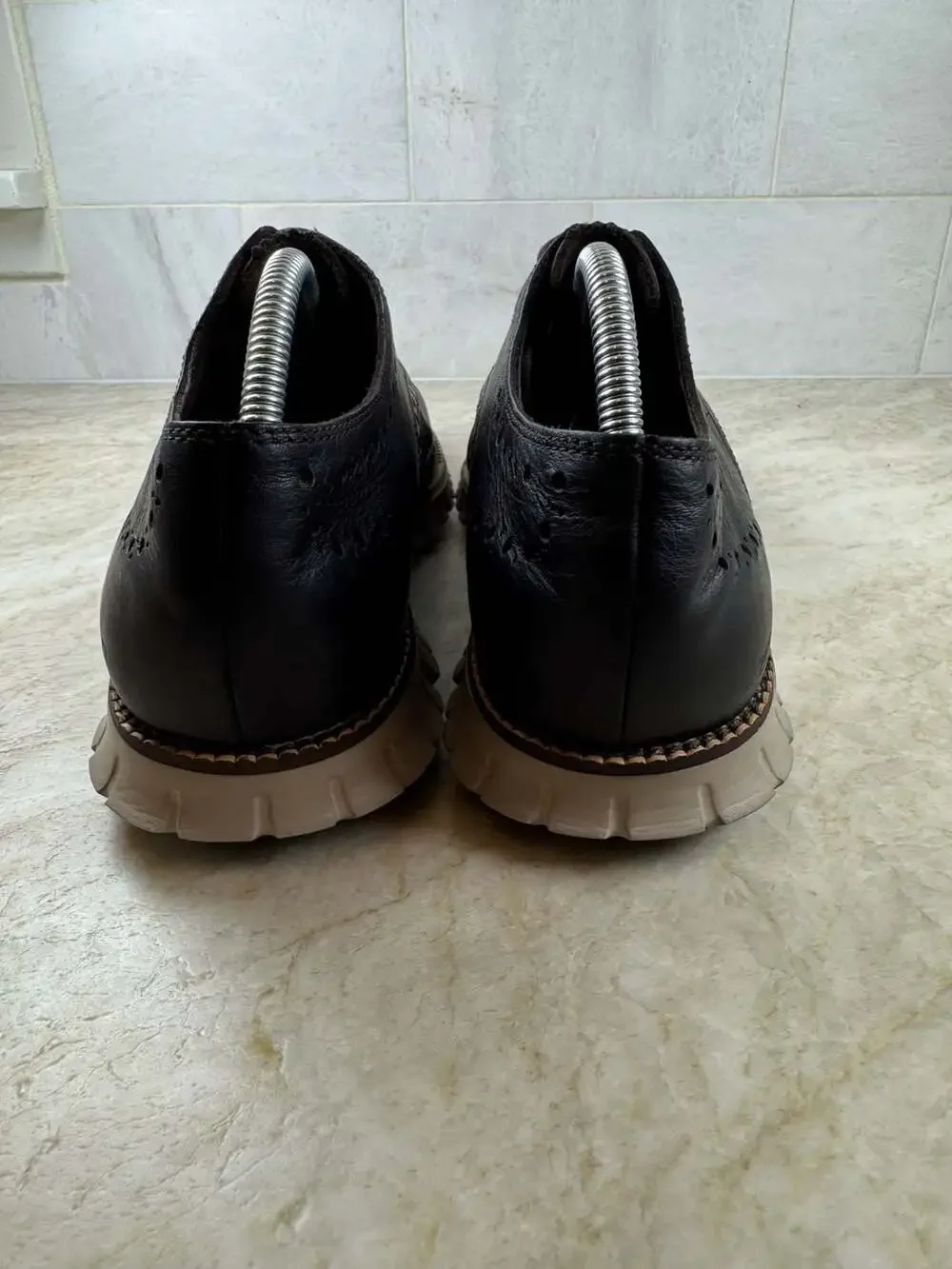 Cole Haan OriginalGrand Wingtip Oxford Shoes Dark Brown Leather Men’s 9M